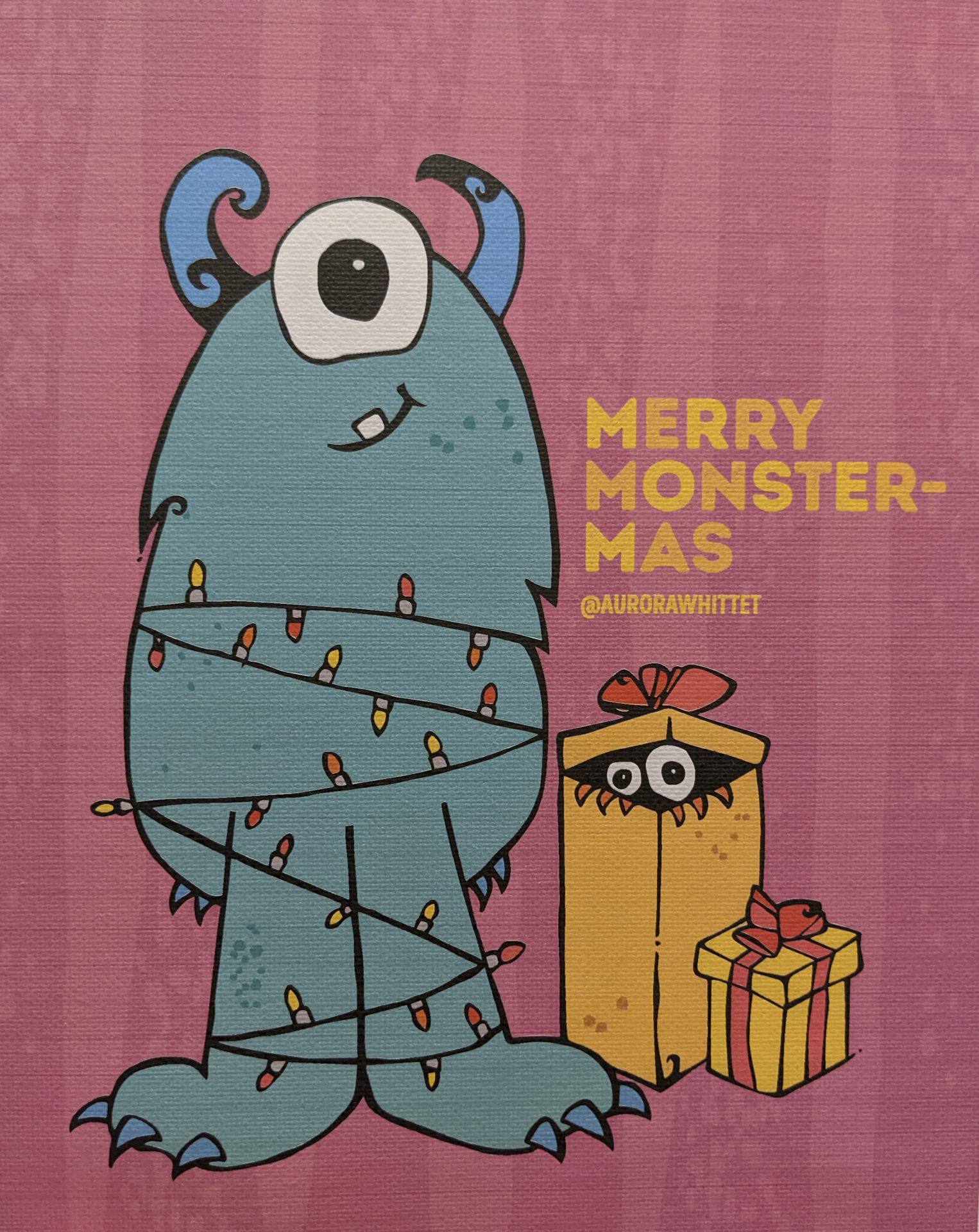 Merry Monstermas Monstertude