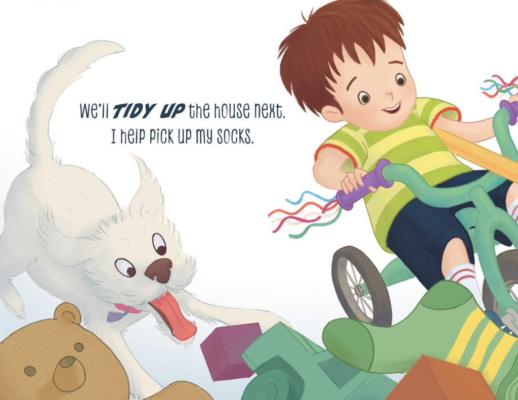 KDWB Dave Ryan, LITTLE DAVE'S AMAZING DAY interior page.