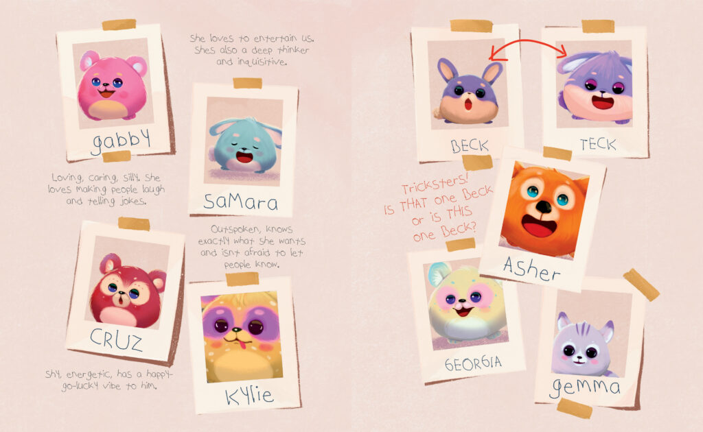 The Friendship Seed Interior by Carissa Hoffman and Illustrated by Alejandra Barajas and designed by Aurora Whittet Best. 